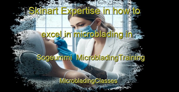 Skinart Expertise in how to excel in microblading in Sogeummi | MicrobladingTraining | MicrobladingClasses | SkinartTraining-Korea