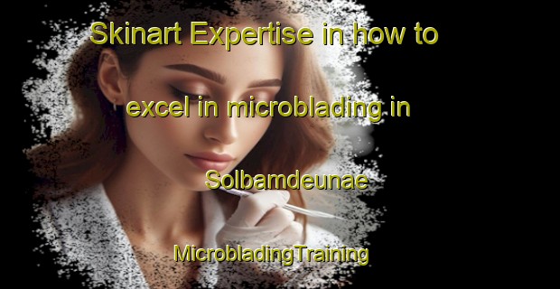 Skinart Expertise in how to excel in microblading in Solbamdeunae | MicrobladingTraining | MicrobladingClasses | SkinartTraining-Korea