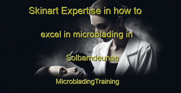 Skinart Expertise in how to excel in microblading in Solbamdeunae | MicrobladingTraining | MicrobladingClasses | SkinartTraining-Korea