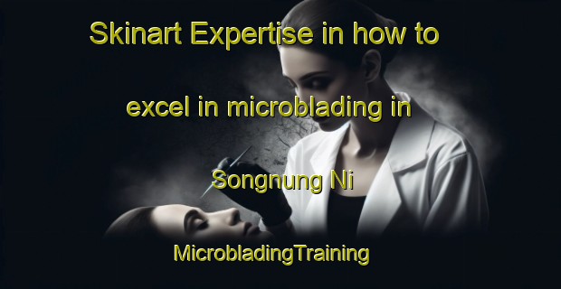 Skinart Expertise in how to excel in microblading in Songnung Ni | MicrobladingTraining | MicrobladingClasses | SkinartTraining-Korea