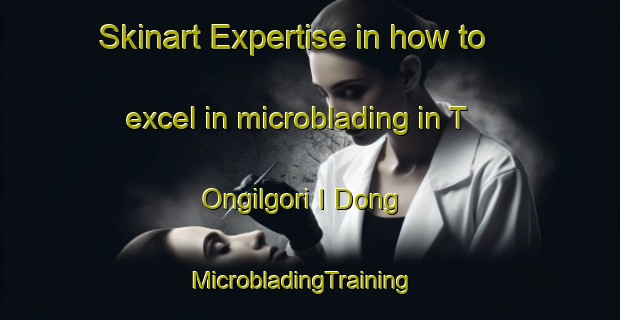 Skinart Expertise in how to excel in microblading in T Ongilgori I Dong | MicrobladingTraining | MicrobladingClasses | SkinartTraining-Korea
