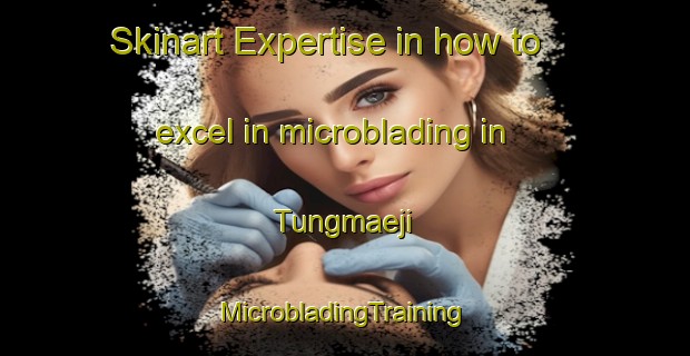 Skinart Expertise in how to excel in microblading in Tungmaeji | #MicrobladingTraining #MicrobladingClasses #SkinartTraining-Korea