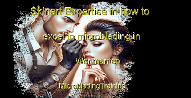 Skinart Expertise in how to excel in microblading in Wonmanteo | MicrobladingTraining | MicrobladingClasses | SkinartTraining-Korea