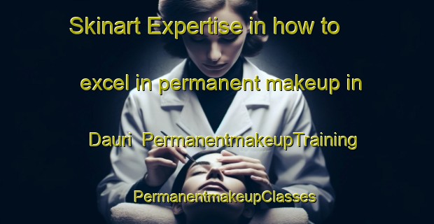 Skinart Expertise in how to excel in permanent makeup in Dauri | PermanentmakeupTraining | PermanentmakeupClasses | SkinartTraining-Korea