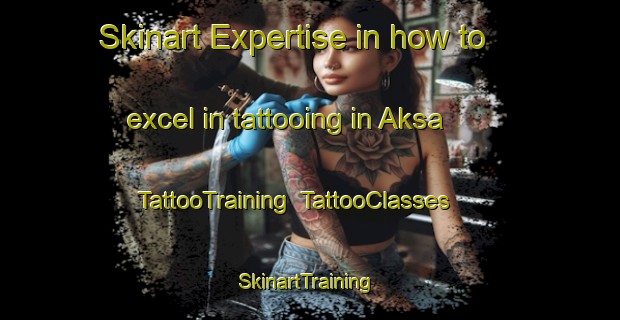 Skinart Expertise in how to excel in tattooing in Aksa | TattooTraining | TattooClasses | SkinartTraining-Korea