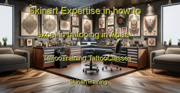 Skinart Expertise in how to excel in tattooing in Apae | #TattooTraining #TattooClasses #SkinartTraining-Korea