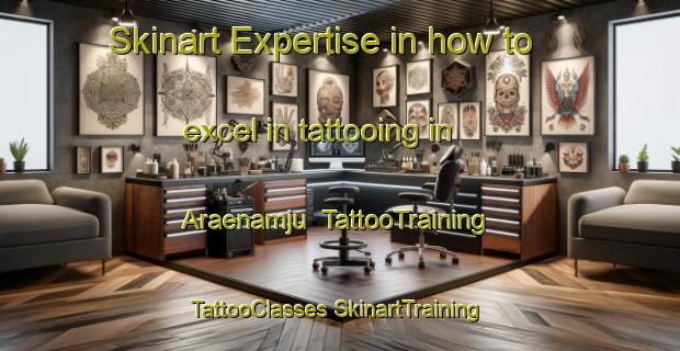 Skinart Expertise in how to excel in tattooing in Araenamju | #TattooTraining #TattooClasses #SkinartTraining-Korea