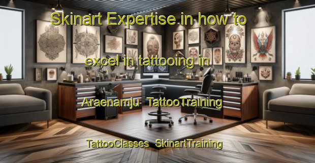 Skinart Expertise in how to excel in tattooing in Araenamju | TattooTraining | TattooClasses | SkinartTraining-Korea