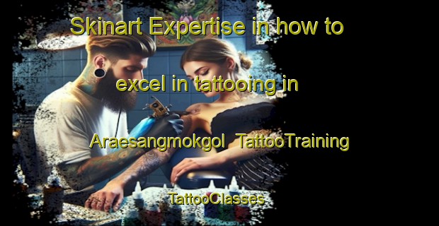 Skinart Expertise in how to excel in tattooing in Araesangmokgol | TattooTraining | TattooClasses | SkinartTraining-Korea