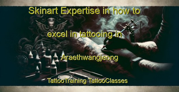 Skinart Expertise in how to excel in tattooing in Araethwangjeong | #TattooTraining #TattooClasses #SkinartTraining-Korea