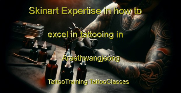 Skinart Expertise in how to excel in tattooing in Araethwangjeong | #TattooTraining #TattooClasses #SkinartTraining-Korea