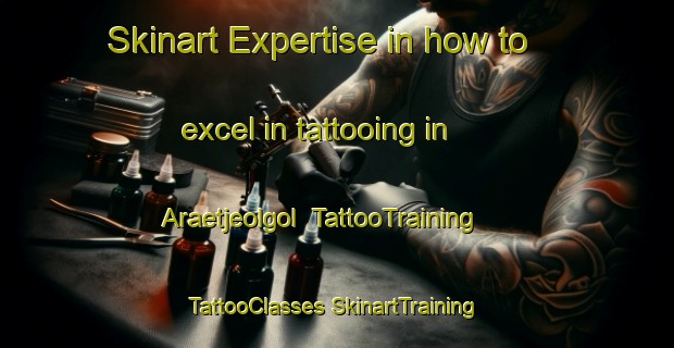 Skinart Expertise in how to excel in tattooing in Araetjeolgol | #TattooTraining #TattooClasses #SkinartTraining-Korea