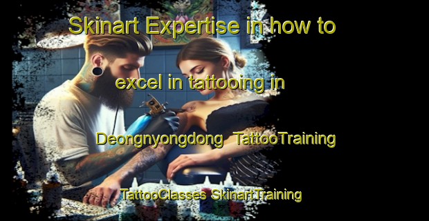 Skinart Expertise in how to excel in tattooing in Deongnyongdong | #TattooTraining #TattooClasses #SkinartTraining-Korea