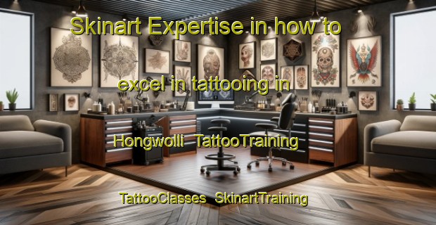 Skinart Expertise in how to excel in tattooing in Hongwolli | TattooTraining | TattooClasses | SkinartTraining-Korea
