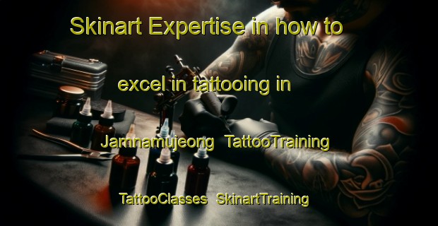 Skinart Expertise in how to excel in tattooing in Jamnamujeong | TattooTraining | TattooClasses | SkinartTraining-Korea