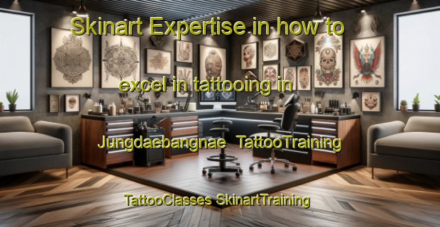 Skinart Expertise in how to excel in tattooing in Jungdaebangnae | #TattooTraining #TattooClasses #SkinartTraining-Korea