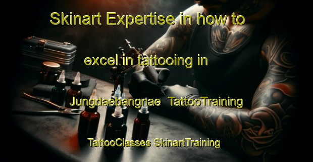 Skinart Expertise in how to excel in tattooing in Jungdaebangnae | #TattooTraining #TattooClasses #SkinartTraining-Korea