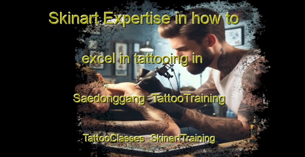 Skinart Expertise in how to excel in tattooing in Saedonggang | TattooTraining | TattooClasses | SkinartTraining-Korea