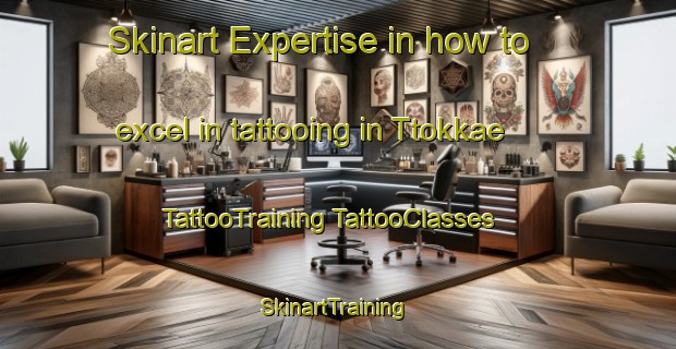 Skinart Expertise in how to excel in tattooing in Ttokkae | #TattooTraining #TattooClasses #SkinartTraining-Korea