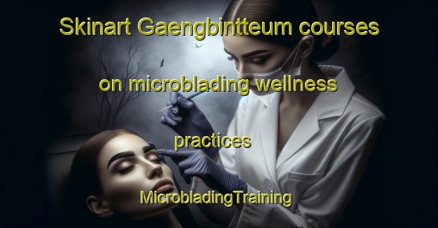 Skinart Gaengbintteum courses on microblading wellness practices | #MicrobladingTraining #MicrobladingClasses #SkinartTraining-Korea