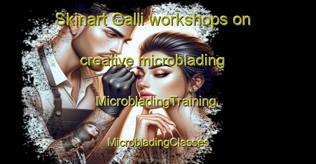 Skinart Galli workshops on creative microblading | #MicrobladingTraining #MicrobladingClasses #SkinartTraining-Korea