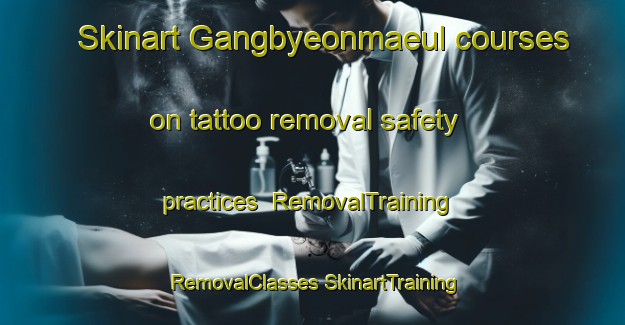 Skinart Gangbyeonmaeul courses on tattoo removal safety practices | #RemovalTraining #RemovalClasses #SkinartTraining-Korea