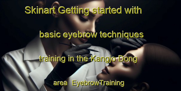 Skinart Getting started with basic eyebrow techniques training in the Kangjo Dong area | EyebrowTraining | EyebrowClasses | SkinartTraining-Korea