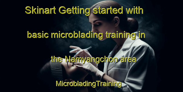 Skinart Getting started with basic microblading training in the Namyangchon area | MicrobladingTraining | MicrobladingClasses | SkinartTraining-Korea