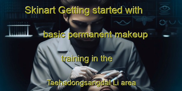 Skinart Getting started with basic permanent makeup training in the Taehadongsangdal Li area | PermanentmakeupTraining | PermanentmakeupClasses | SkinartTraining-Korea