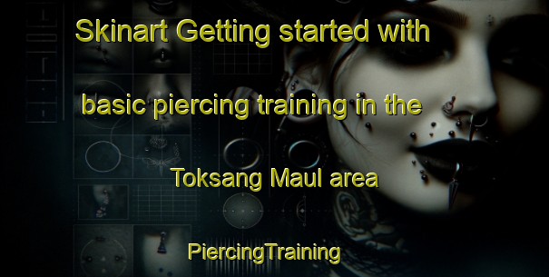 Skinart Getting started with basic piercing training in the Toksang Maul area | PiercingTraining | PiercingClasses | SkinartTraining-Korea