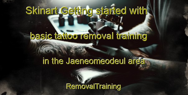 Skinart Getting started with basic tattoo removal training in the Jaeneomeodeul area | RemovalTraining | RemovalClasses | SkinartTraining-Korea