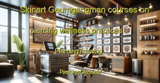 Skinart Geumgangman courses on piercing wellness practices | #PiercingTraining #PiercingClasses #SkinartTraining-Korea