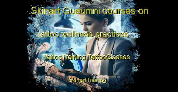 Skinart Gueumni courses on tattoo wellness practices | #TattooTraining #TattooClasses #SkinartTraining-Korea