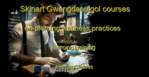 Skinart Gwangdaeulgol courses on piercing wellness practices | #PiercingTraining #PiercingClasses #SkinartTraining-Korea