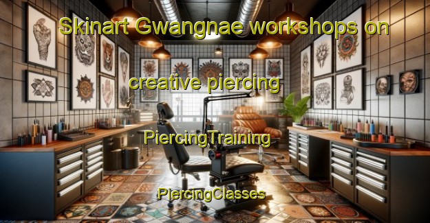 Skinart Gwangnae workshops on creative piercing | PiercingTraining | PiercingClasses | SkinartTraining-Korea