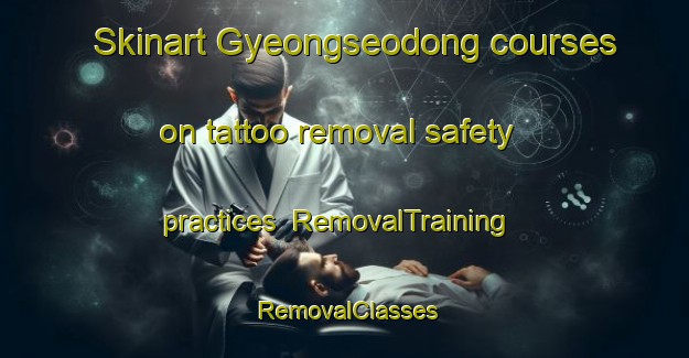 Skinart Gyeongseodong courses on tattoo removal safety practices | RemovalTraining | RemovalClasses | SkinartTraining-Korea