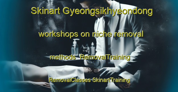 Skinart Gyeongsikhyeondong workshops on niche removal methods | #RemovalTraining #RemovalClasses #SkinartTraining-Korea