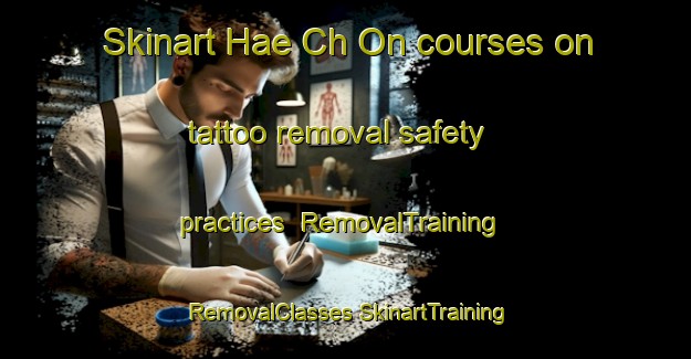 Skinart Hae Ch On courses on tattoo removal safety practices | #RemovalTraining #RemovalClasses #SkinartTraining-Korea