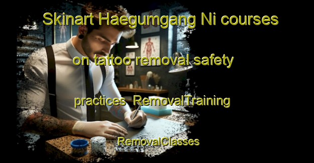 Skinart Haegumgang Ni courses on tattoo removal safety practices | RemovalTraining | RemovalClasses | SkinartTraining-Korea