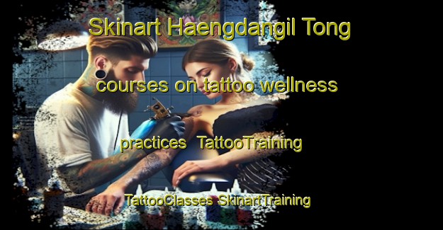 Skinart Haengdangil Tong courses on tattoo wellness practices | #TattooTraining #TattooClasses #SkinartTraining-Korea