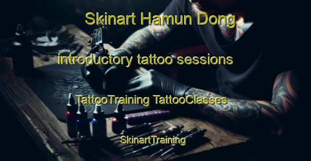 Skinart Hamun Dong introductory tattoo sessions | #TattooTraining #TattooClasses #SkinartTraining-Korea