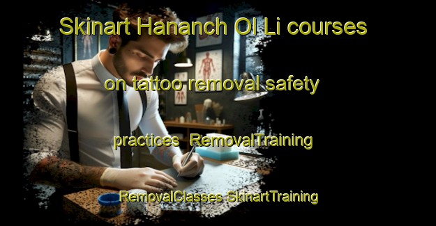 Skinart Hananch Ol Li courses on tattoo removal safety practices | #RemovalTraining #RemovalClasses #SkinartTraining-Korea