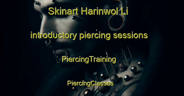 Skinart Harinwol Li introductory piercing sessions | PiercingTraining | PiercingClasses | SkinartTraining-Korea
