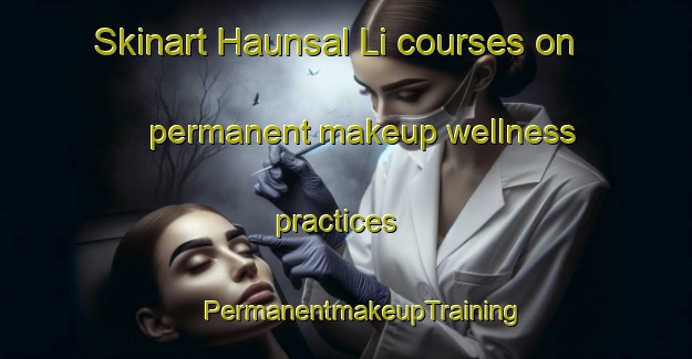 Skinart Haunsal Li courses on permanent makeup wellness practices | #PermanentmakeupTraining #PermanentmakeupClasses #SkinartTraining-Korea