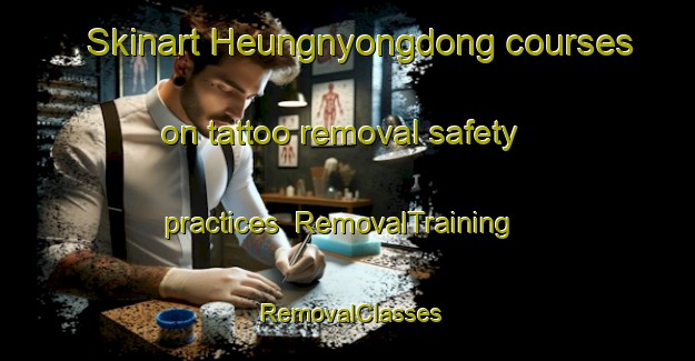 Skinart Heungnyongdong courses on tattoo removal safety practices | RemovalTraining | RemovalClasses | SkinartTraining-Korea