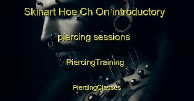 Skinart Hoe Ch On introductory piercing sessions | #PiercingTraining #PiercingClasses #SkinartTraining-Korea