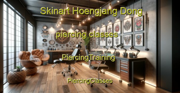 Skinart Hoengjang Dong piercing classes | #PiercingTraining #PiercingClasses #SkinartTraining-Korea