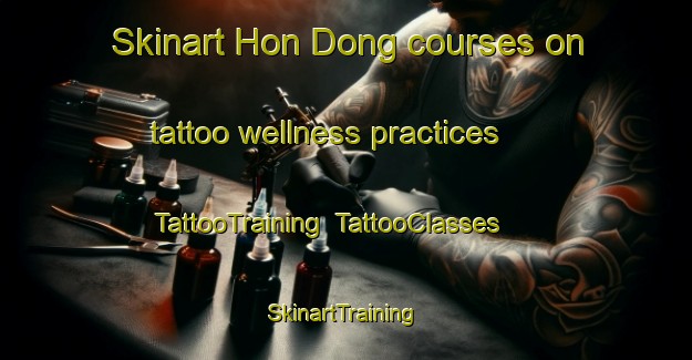 Skinart Hon Dong courses on tattoo wellness practices | TattooTraining | TattooClasses | SkinartTraining-Korea