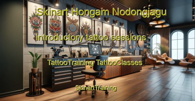 Skinart Hongam Nodongjagu introductory tattoo sessions | #TattooTraining #TattooClasses #SkinartTraining-Korea