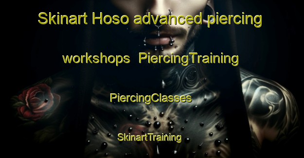 Skinart Hoso advanced piercing workshops | #PiercingTraining #PiercingClasses #SkinartTraining-Korea